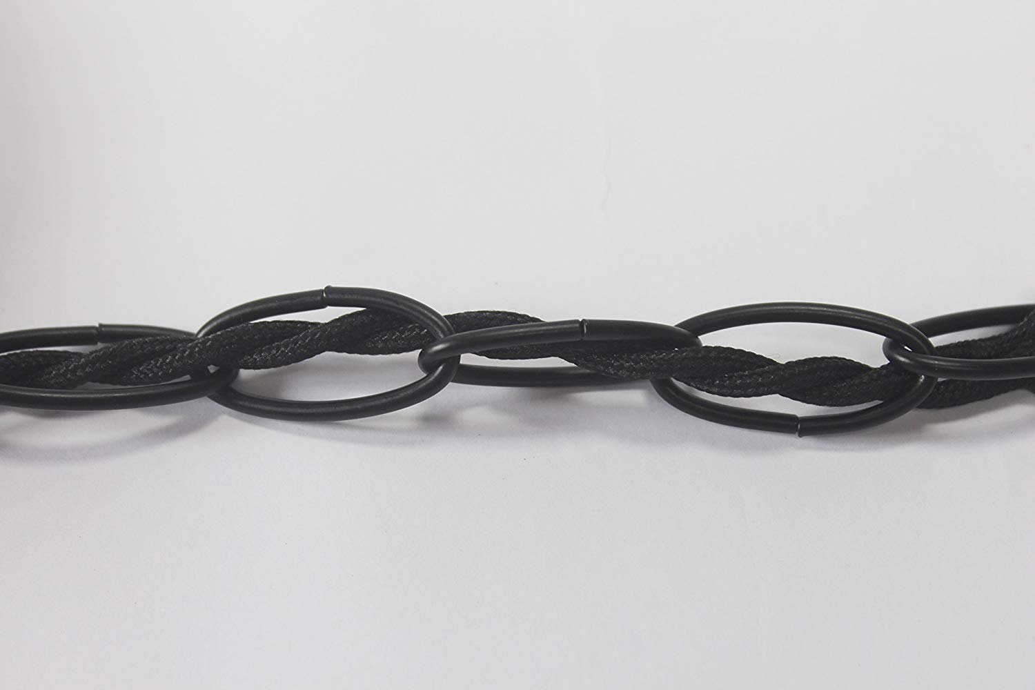 DIY Lighting Suit Chandelier Chain Swag Kit 15' Retro Style Weave Rope