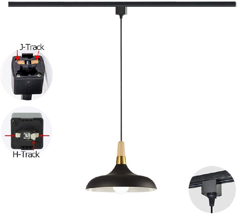 Kiven Stglighting 1 Light Ceiling Lamp Set For H Type Track