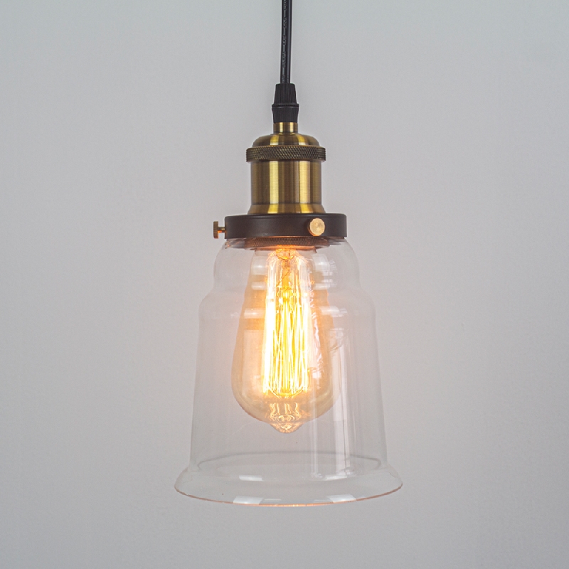 Track Light Pendants Miniature Pendant Glass Fixture Restaurant Chandelier Decorative Pendant Industrial Factory Pendant Lamp Bulb Not Included